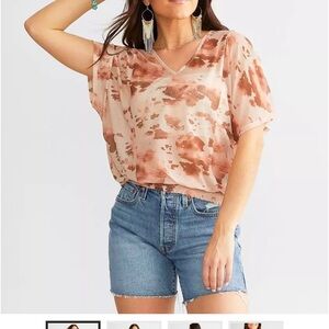 5/$20 Daytrip Cow Print Mesh Top
Size: X-Small